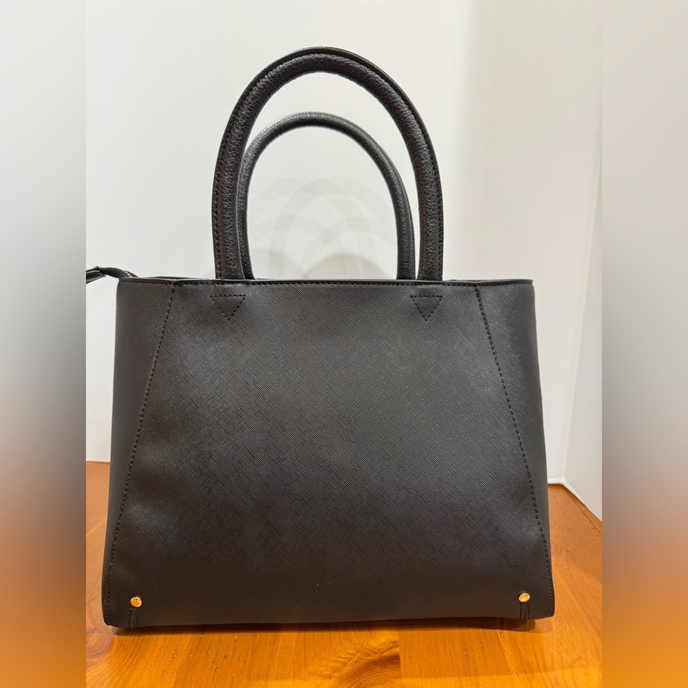 Steve Madden black handbag with textured fabric - Picture 13 of 14